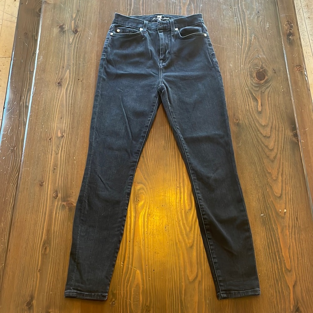 7 for all mankind Aubrey skinny jeans 25